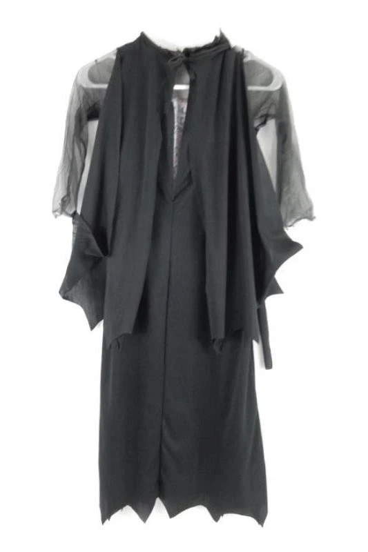 Disguise The Limit Gothic Dress Costume Kids 7-10 with Wig Halloween Fun - Image 3 of 4