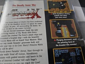 1989 Milton Bradley Abadox The Deadly Inner War Nintendo NES Game SEALED H SEAM
