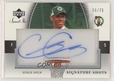 2005 Upper Deck Sweet Shot Signature Shots Acetate 55/75 Gerald Green Auto uk2