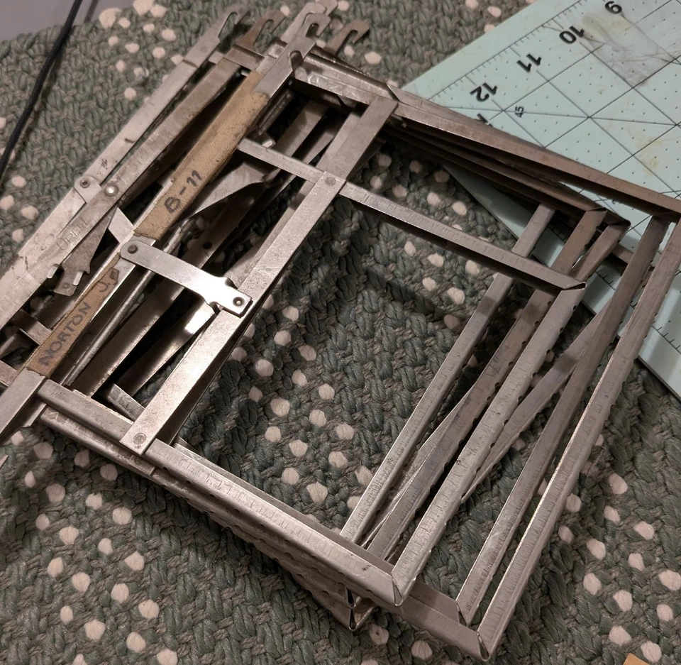 8x10" Eastman Film Holder, Hangers Lot Of Antique Photography Equipment - Image 2 of 4