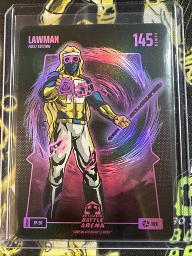 Bo Jackson Battle Arena Lawman Hex Battlefoil Trevor Lawrence BF-80🔥🔥