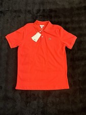 Men  s Regular Fit Lacoste Polo Shirt Coral/Red Color Size Large NWT