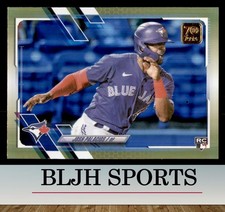 2021 Topps Update #US256 Josh Palacios Toronto Blue Jays Gold Foil RC (2C0)