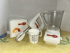 VTG Betty Crocker Kiddy Matic Kitchen Blender Toaster Mixer Action Appliance Lot