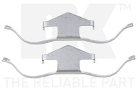 ZubehöRsatz Scheibenbremsbelag NK 7936659 FüR Opel Z02 CC Vectra Caravan Signum