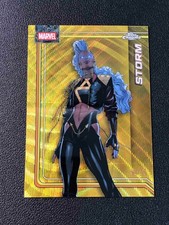 2026 Topps Chrome Marvel Comic #169 Storm Gold Wave Refractor /50
