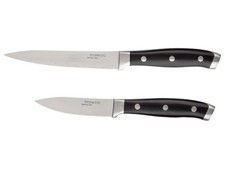 ERNESTO® Kochmesser mit gefalteter Damaszenerklinge Gemüsemesser Set - B-Ware