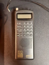 Uniden Bearcat 30 Channel 10 Band Radio Handheld Scanner BC60XLT-1 No Antenna