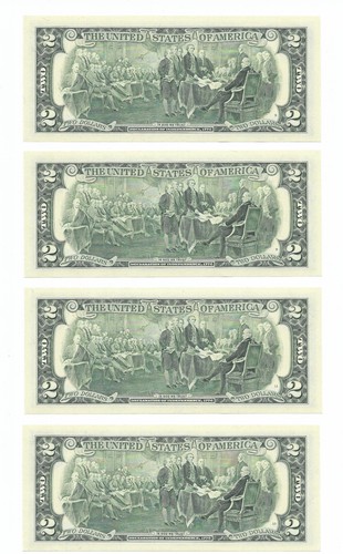 1995 $2 ATLANTA * STAR * ⭐️ FRNs. 20 Consecutive & Gem Uncirculated Banknotes. - Picture 11 of 11