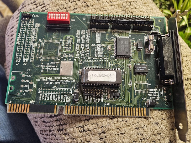 Trantor T160 SCSI Host Adapter Card #201 FREE SHIPPING!