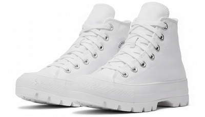 Converse CTAS Lugged Hi White/Black/White Women's Sneakers Size 9.5 565902C