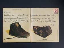Reebok Boks Mens Rocker Shoe Boots Vintage Print Advertisement 1992 Ad