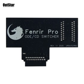 Fenrir Pro CD Drive Simulation Board +128G SD Card for CD Drive/ODE Coexisting