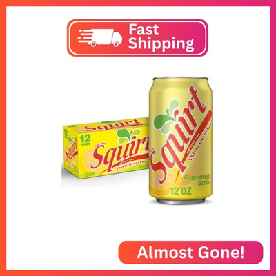 #ad #ad Squirt Soda Grapefruit 12 Fl Oz Cans 12 Pack $7.28