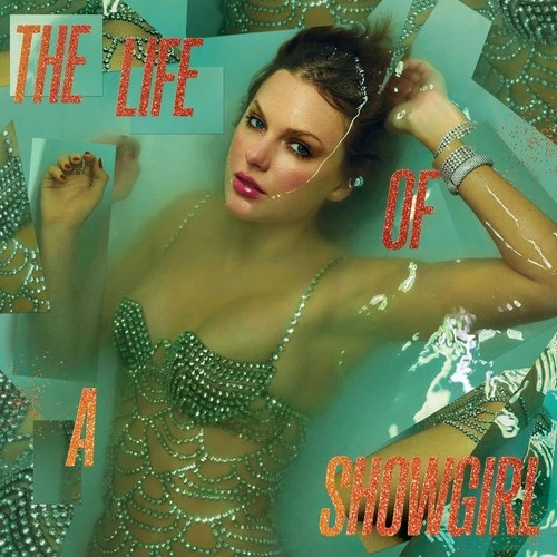 Taylor Swift - The Life of a Showgirl [Orange Glitter Vinyl LP] Sealed