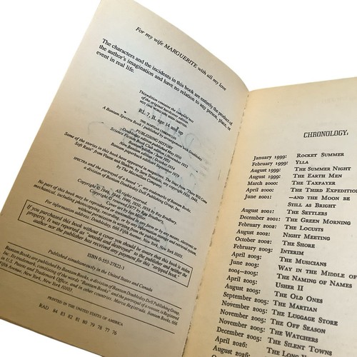 Signed Dated Personalized The Martian Chronicles (The Grand Master Editions) - Imagen 9 de 10
