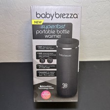 BRAND NEW Baby Brezza Superfast Portable Bottle Warmer - BLACK