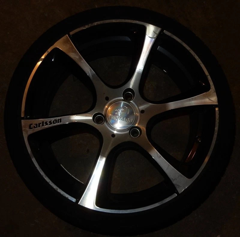 4x Sommerräder Felgen Carlsson für Smart - Bild 4 von 4