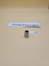 Snap-on Tools F161 1/2" SAE Flank Drive Shallow Socket 3/8" Dr 12 Pt USA
