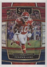 2021 Panini Select Concourse Tri-Color Prizm 223/249 Derrick Gore #84 0w4i