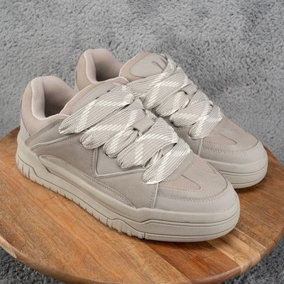 Bershka Men s Gray Chunky Skate Shoes US Size 8