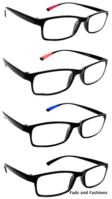 Biegsame modische TR90 Material Unisex Trendy Lesebrille 4 Farben RG9