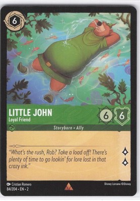 Little John - Loyal Friend Rare Rise of the Floodborn 84/204 NM Normal LP-NM