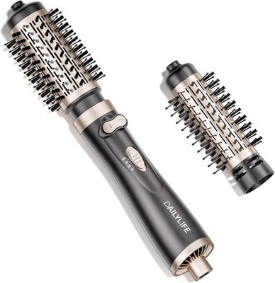 Rotating Hair Dryer Brush, 2 Brushes, Ionic Blow Dryer, Ceramic Coating