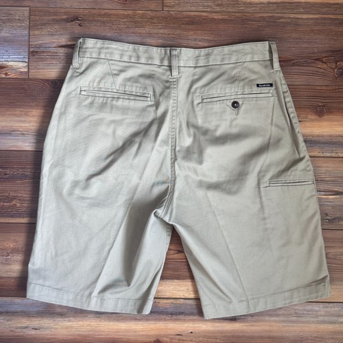 Pantaloncini uomo kaki chino 10" cuciture interne - Obey (31W) - Billabong (32W) usati in ottime condizioni - Foto 21 di 27