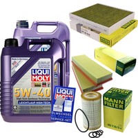 Inspektionspaket 10L Liqui Moly 5W-40 FüR Mercedes G-Klasse W463 G-Modell W 463