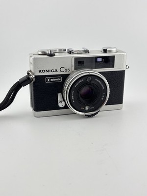 Konica C35 Automatic Hexanon 38mm f2.8 Sucherkamera Analogkamera