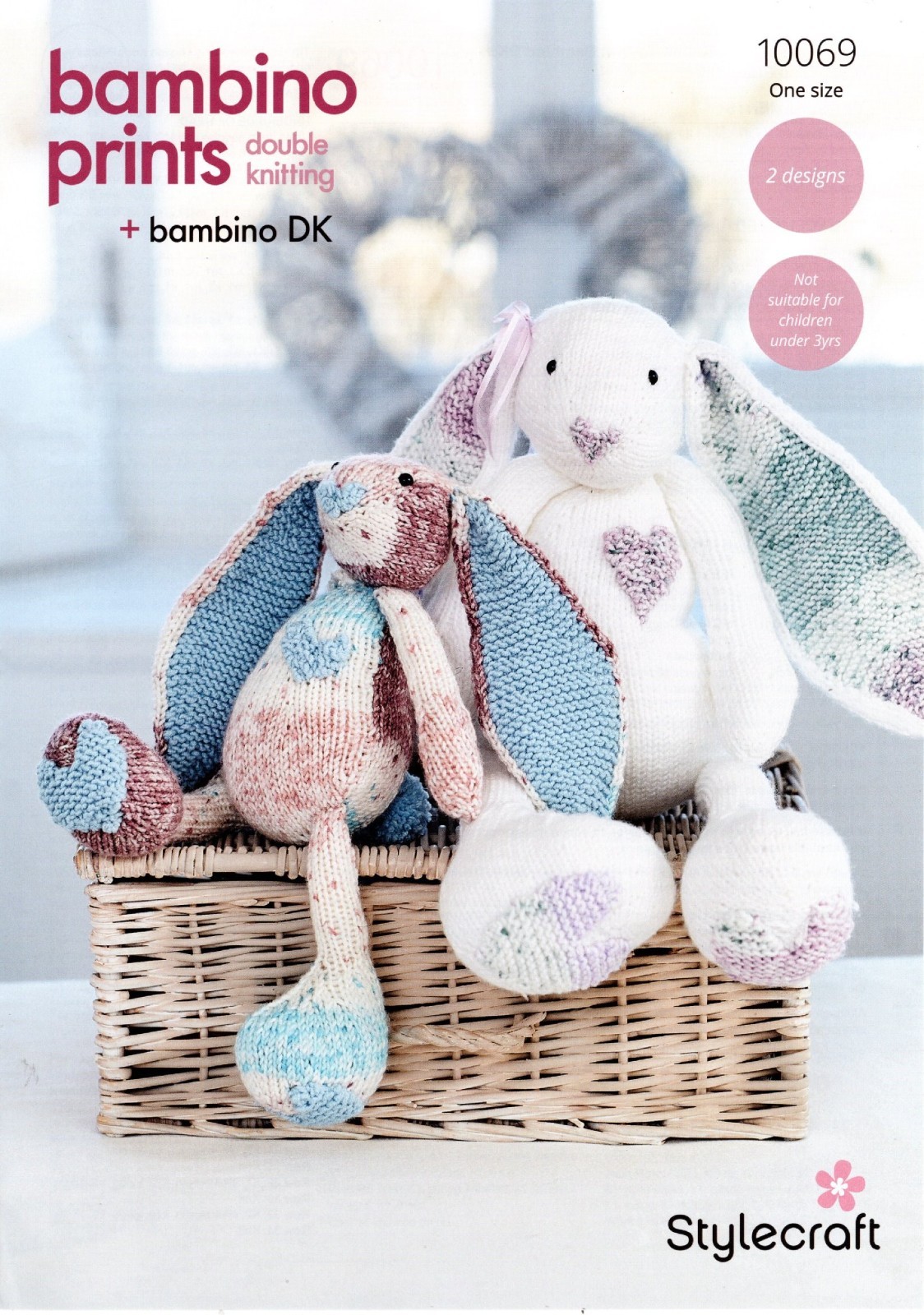 Stylecraft Baby DK Knitting Pattern - 10069 Rabbit Toys