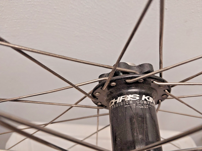 Chris King DT Swiss TK540 ISOSUB 700c Front Racing Bike Wheel