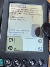 Palm VIIx Handheld Vintage PDA Work Tested. Buyer Needs To Set Up. New Batteries