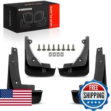 A-Premium Mud Flaps, No Drilling Required Splash Guards Accessories