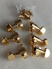 Gold Grover  Tuners Machine Heads 3/Side Used great Condition