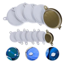80 Pcs Bung Caps Metal Drum Plugs Oil Barrel Seal Caps for 200 L Drums
