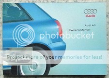 AUDI A3 Car Instruction Owner's Manual Handbook July 2001 #221 561 8L0 20