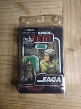 Star Wars The Saga Collection Princess Leia Organa in Combat Poncho Hasbro 2007