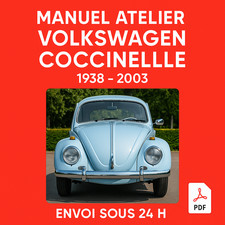 Manuel Atelier Volkswagen Coccinelle 1938-2003 Revue Technique RTA CD PDF