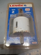 Lenox 2"Arbored Bi-Metal Hole Saw 32 A Made In USA 51mm Diameter New  Free Ship