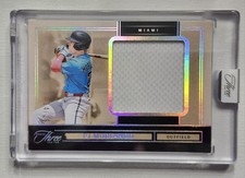 2025 Panini Three And Two Prospect Swatches Silver /25 PJ MORLANDO - MIA MARLINS