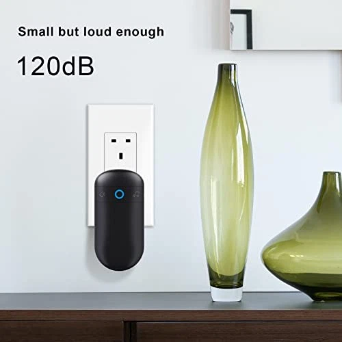 Sonnette sans fil, sonnette de porte électrique sans fil carillon IP55 étanche - Photo 3/4