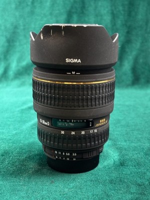 Sigma 15-30mm f/3.5-4.5 EX DG Aspherical IF/ Untested