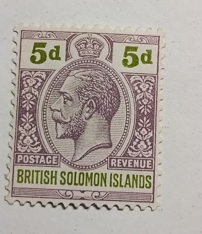 1914 - British Solomon Islands SG #92 MNH