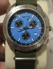 Sector 260 Cronografo Quartz Blu Quadrante Texture