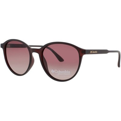 Columbia Men's Sunglasses Matte Brown Crystal Full Rim Oval Frame C555SP 210