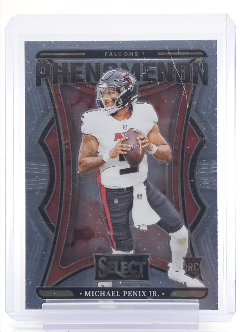 MICHAEL PENIX JR. 2024 SELECT PHENOMENON ROOKIE BASE FALCONS #5 RC Q4832