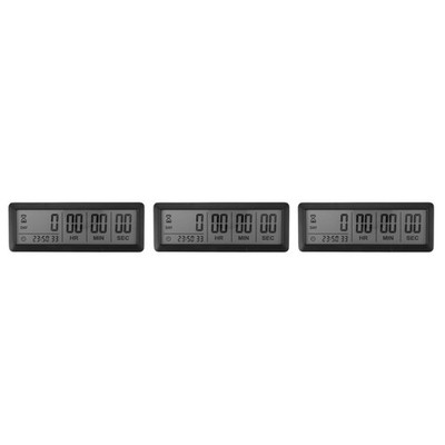 3x große digitale Countdown Tage Timer Uhr - 999 Tage Countdown Uhr Timer4749