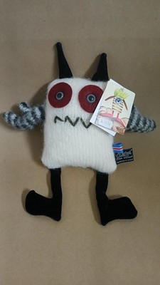 Skrimsli Icelandic Wool Monster GEYSIR Plush Handmade Iceland NWT